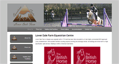 Desktop Screenshot of lowerdalefarm.co.uk
